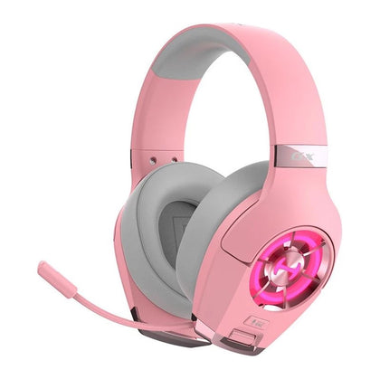 Edifier  GX Hi-Res Gaming Headset with Hi-Res, Dual Noise Cancelling Microphone, Multi-Mode, 3.5mm AUX, USB 3.0, USB-C Connection - Pink EDIFIER