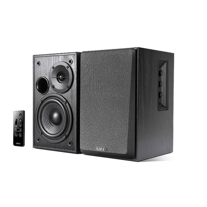 Edifier R1580MB - 2.0 Lifestyle Active Bookshelf Bluetooth Studio Speakers /BT4.0/AUX/Bass/Dual Microphone Input for Social Events and Meetings (LS) EDIFIER
