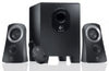 Logitech Z313 Speakers 2.1 2.1 Stereo,Compact Subwoofer Rich sound Simple setup Easy controls - Ideal for Notebook Laptop Desktop PC Logitech