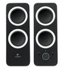 Logitech Z200 2.0 Speakers 10W RMS/3.5mm Jack/2YR Wty Rich stereo sound Adjustable bass - Ideal for Notebook Laptop Desktop PC (LS) Logitech