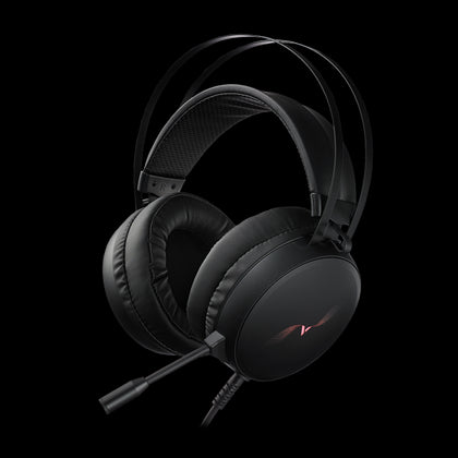 RAPOO VH310 Gaming Headset 7.1 Surround Sound Stereo Headphone USB Microphone Breathing RGB LED Light PC Gaming Rapoo