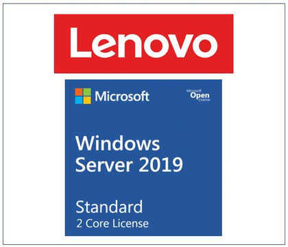 LENOVO Windows Server 2019 Standard Additional License (2 core) (No Media/Key) (Reseller POS Only) ST50 / ST250 / SR250 / ST550 / SR530 / SR550 / SR65 Lenovo