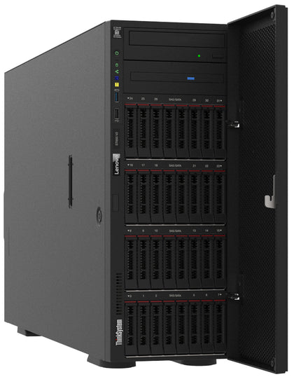 LENOVO ThinkSystem ST650 V2, 1xIntel Xeon Silver 4310 12C 2.1GHz 120W, SFF, 1x32GB 2Rx8, SW RD, 1x750W, XCC Enterprise