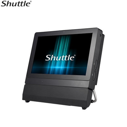 Shuttle P20U XPC AIO Barebone - 11.6' touchscreen, IP54, Fan-less, Intel 3865U, DDR4, 2.5' HDD/ SSD bay, 2xRS232, HDMI, VGA, LAN, WiFi, BT, NFC, 65W Shuttle