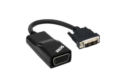 Sunix DVI-D to VGA Adapter; compliant with VESA VSIS version 1, Rev.2; Output resolutions up to 1920x1200; HDTV resolutions up to 1080p Sunix