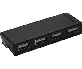Targus 4-Port USB Hub Black -  Compatible with PC and MAC Targus