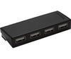 Targus 4-Port USB Hub Black -  Compatible with PC and MAC Targus