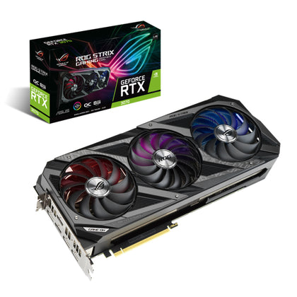 ASUS nVidia GeForce ROG-STRIX-RTX3070TI-O8G-GAMING RTX 3070Ti 8GB GDDR6X OC Edition, 1875 Mhz Boost, 2xHDMI 3xDP, Ampere SM, 2nd RT Cores (LHR) ASUS
