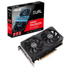 ASUS AMD Radeon DUAL-RX6400-4G RX 6400 4GB GDDR6, 2321 MHz Boost Clock/2039 MHz Game Clock PCI Express 4.0.  1x HDMI,1xDP 1.4a ASUS