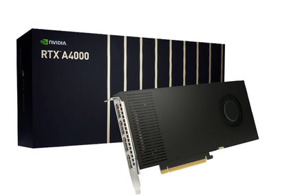 Leadtek nVidia Quadro RTX A4000 16GB Workstation Graphics Card GDDR6, ECC, 4x DP 1.4, PCIe Gen 4 x 16, 140W, Single Slot Form Factor, VR Ready Leadtek