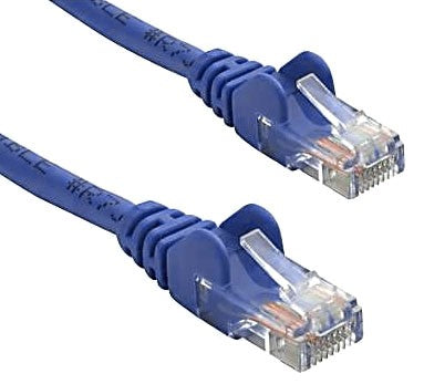8Ware Cat5e Cable - 30m Blue: Premium RJ45 Ethernet Network LAN UTP Patch Cord