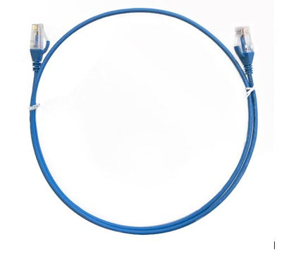 8Ware Cat6 Thin Cable 1.5m - Blue Color