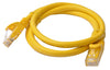 8Ware Cat6a UTP Ethernet Cable - 1m (Snagless Yellow)