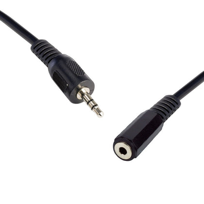 8ware 3.5mm Stereo Male to Female 5m Speaker Microphone Extension Cable - Good Mayes Online