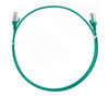  8ware CAT6 Ultra-Thin Slim Cable - 2m (200cm) Green Color