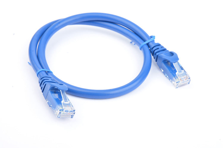 8ware Cat6A UTP Ethernet Cable 25cm - Snagless Blue