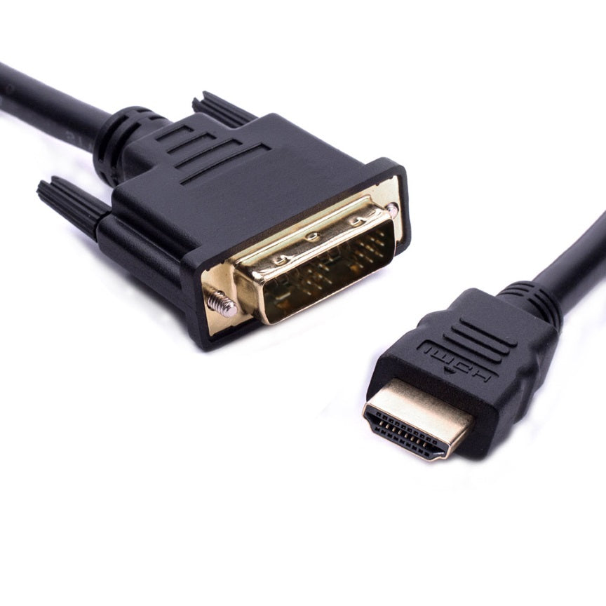 8ware High-Speed HDMI to DVI-D Cable - 1.8m Male to Male