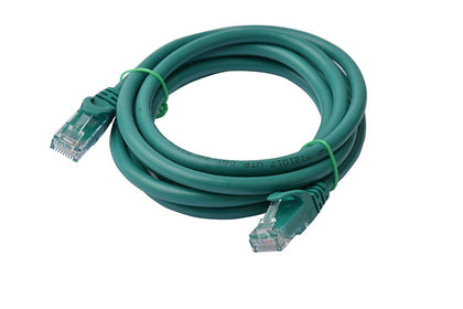 8Ware CAT6a UTP Ethernet Cable - 2m (green)