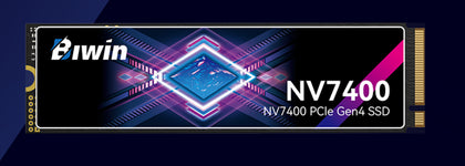 BIWIN NV7400-2TB-PCIe4.0 M.2 2280 “up to 7450MB/s &6500MB/s  Case pack(Iner/Out) 30/120