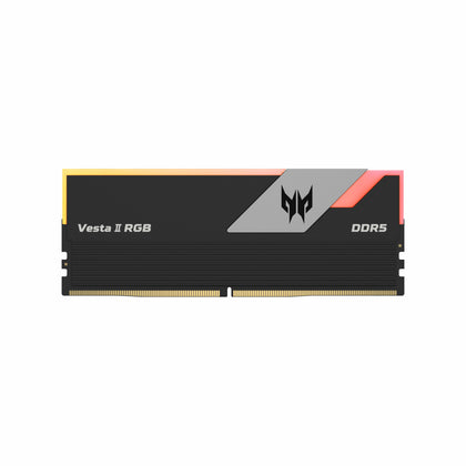 PREDATOR VESTAII 32GB 16GBx2 Black RGB DDR5 Memory 6000Mhz 1R*8 CL34