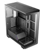 Antec C3 SI Seamless ATX, mATX, ITX, USB 3.0, Type-C 3.2, 4mm Tempered Glass -  no Fans. Black Case. Easy install & configurations