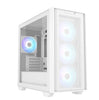 ASUS A21 PLUS Micro-ATX White Case, Mesh Front Panel, Support 360mm Radiators, Graphics Card up to 380mm, CPU air cooler up to 165mm (BTF)