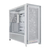 Corsair FRAME 5000D RS HIGH-AIRFLOW MID-TOWER PC CASE - WHITE, ATX, 450mm GPU, 175mm CPU cooler, 360mm rad, 4x RS140, 1x USB-C 3.2 Gen2