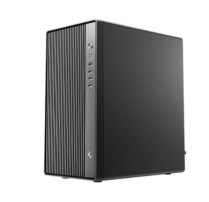 DeepCool CC310 Mid Tower Micro ATX Case, 1 Pre-installed Fan, 2×USB 3.0, 2×USB 2.0, Audio/Mic Combo