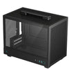 DeepCool CH160 Ultra-Portable Mini-ITX Case, Mesh & Glass Panels, Full Sized Air Cooler Support, Carry handle 336×200×283.5mm