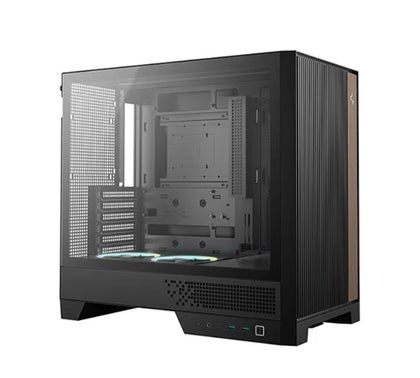 DeepCool CL660 Innovative Compartmentalized Optimized ATX Case. Pre-installed Dual ARGB Fans, Build-in Atmosphere