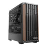 OKINOS Cypress 7 Wood, Mid Tower Gaming PC Case, ATX/M-ATX/ITX, Tempered Glass, USB-C 10Gbps, 4x120mm PWM Fans, GPU ≤415mm, CPU ≤165mm