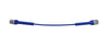 8ware Ultra-Thin Flexible CAT6 Cable 2M - Blue Colour 90° Angled RJ45 Connectors Ethernet Network LAN Patch Cord