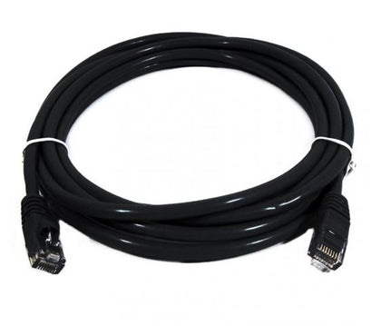 8Ware CAT6 Cable 0.25m - Black Premium RJ45 Ethernet Network LAN UTP Patch Cord 26AWG CU Jacket