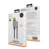 mbeat® Tough Link 1.8m 16K USB-C to DP Cable - Space Grey 40Gbps USB-C (male) to DisplayPort 2.1 (male)
