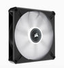 Corsair ML ELITE Series, ML140 LED ELITE, 140mm Magnetic Levitation White LED Fan with AirGuide, Single Pack(LS)