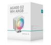 DeepCool AG400 ARGB G2 WH Superior Performance 4 Heatpipe Single Tower CPU Cooler