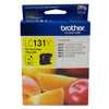 Brother LC-131Y Yellow Ink Cartridge - to suit DCP-J152W/J172W/J552DW/J752DW/MFC-J245/J470DW/J475DW/J650DW/J870DW - up to 300 pages