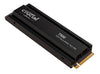 Crucial T500 2TB Gen4 NVMe SSD Heatsink - 7400/7000 MB/s R/W 1200TBW 1440K IOPs 1.5M hrs MTTF Acronis True Image Creative Cloud PS5 ~MZ-V8P2T0CW