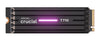 Crucial T710 1TB PCIe Gen5 NVMe 2280 SSD w Heatsink - 14900/13700 MB/s R/W 600TBW 2.2M IOPs 1.5M hrs MTTF with DirectStorage for Intel & AMD 5yrs