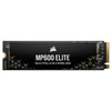 Corsair MP600 ELITE 2TB PCIe Gen4 x4 NVMe 1.4 M.2 SSD, M.2 2280, PCIe 4.0, 7000 MB/s read, 6500 MB/s write, 3D TLC NAND, Windows/Mac compatible