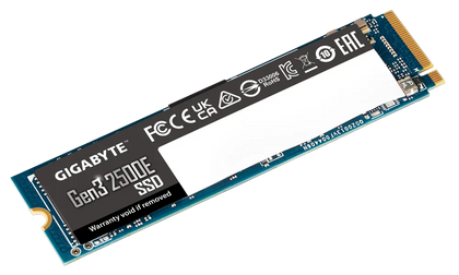 Gigabyte G325E 500G M2 500G PCIe 3.0x4, 2300/1500 MB/s 60k/240Kl MTBF 1.5m hr Limited 3 years or 240TBW