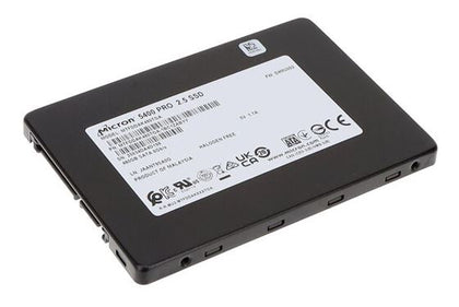 Micron 5400 PRO 480GB 2.5' SATA Enterprise SSD 540R/520W MB/s 95K/37K IOPS 876TBW 1DWPD 3M hrs MTTF AES 256-bit encryption Server Data Centre 5yrs
