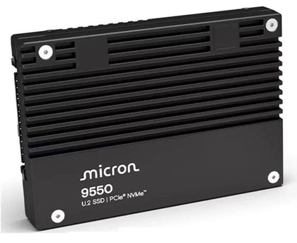 Micron 9550 Pro 7.68TB Gen5 NVMe Enterprise SSD U.2 14,00/10,000 MB/s R/W 3300K/380K IOPS 58,300TBW 1DWPD 2Mhrs MTBF Server Data Centre 5yrs