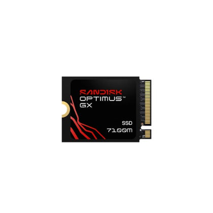 SANDISK Optimus GX 7100M NVMe™ SSD - 1TB, M.2 2230, Read 7,250MB/s Write 6,900MB/s, 5 Yr Warranty