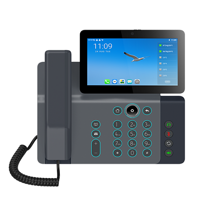 Fanvil V67 Enterprise IP Phone, 7' Touch Screen, 5mp Camera, Andriod 9.0, Built in Wifi, BT, Wall Mountable, Upto 116 DSS Keys, 20 Lines, 2 Year WTY