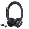 Yealink BH70 Bluetooth Wireless Stereo Headset UC, BT51 C Dongle with A Adapter, 3-Mic Noise Cancellation, 35 Hours Talk Time, Comfort Wearing