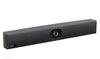 Yealink UVC40-E2 all-in-one USB video bar, for small/huddle rooms, 4K ultra-HD, AI-powered, integrated 8-microphone, plug-and-play