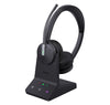 Yealink WH64 Dual UC DECT Wireless Headset, DECT & Bluetooth Wireless Technology,3-Mic Noise Cancellation,UC Certified, Charging Stands, Carrying Bag