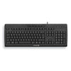 (LS) Cherry Stream Xt Black USB/PS2 corded multimedia keyboard