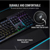 CORSAIR K70 RGB PRO Mechanical Gaming Keyboard, Backlit RGB LED, CHERRY MX Blue, Black, Black PBT Keycaps, Professional Gaming (EOL)